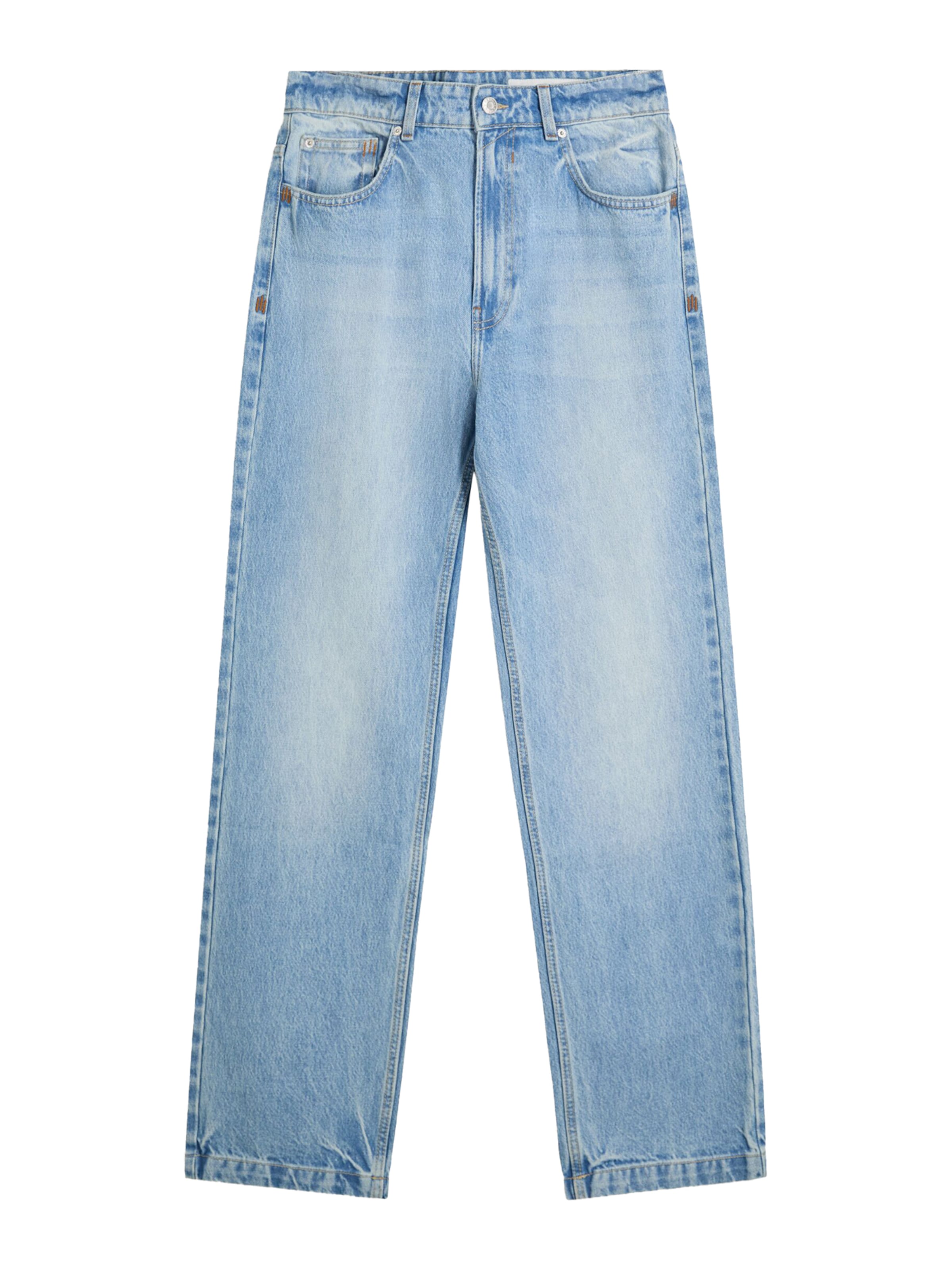Loosefit Jeans di Bershka in blu: frontale