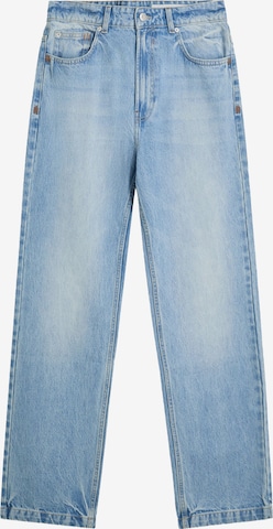 Jean Bershka en bleu : devant