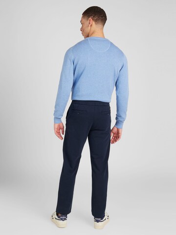 Springfield Štandardný strih Chino nohavice - Modrá