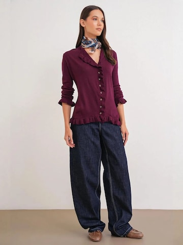 MixRay Strickjacke 'Strickjacken'‌‌‌‌‌ in Rot