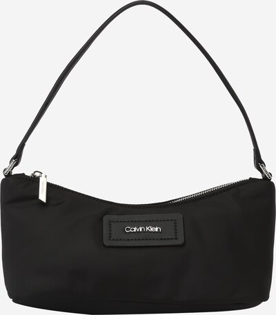 Calvin Klein Torba za čez ramo | črna / srebrna barva, Prikaz izdelka