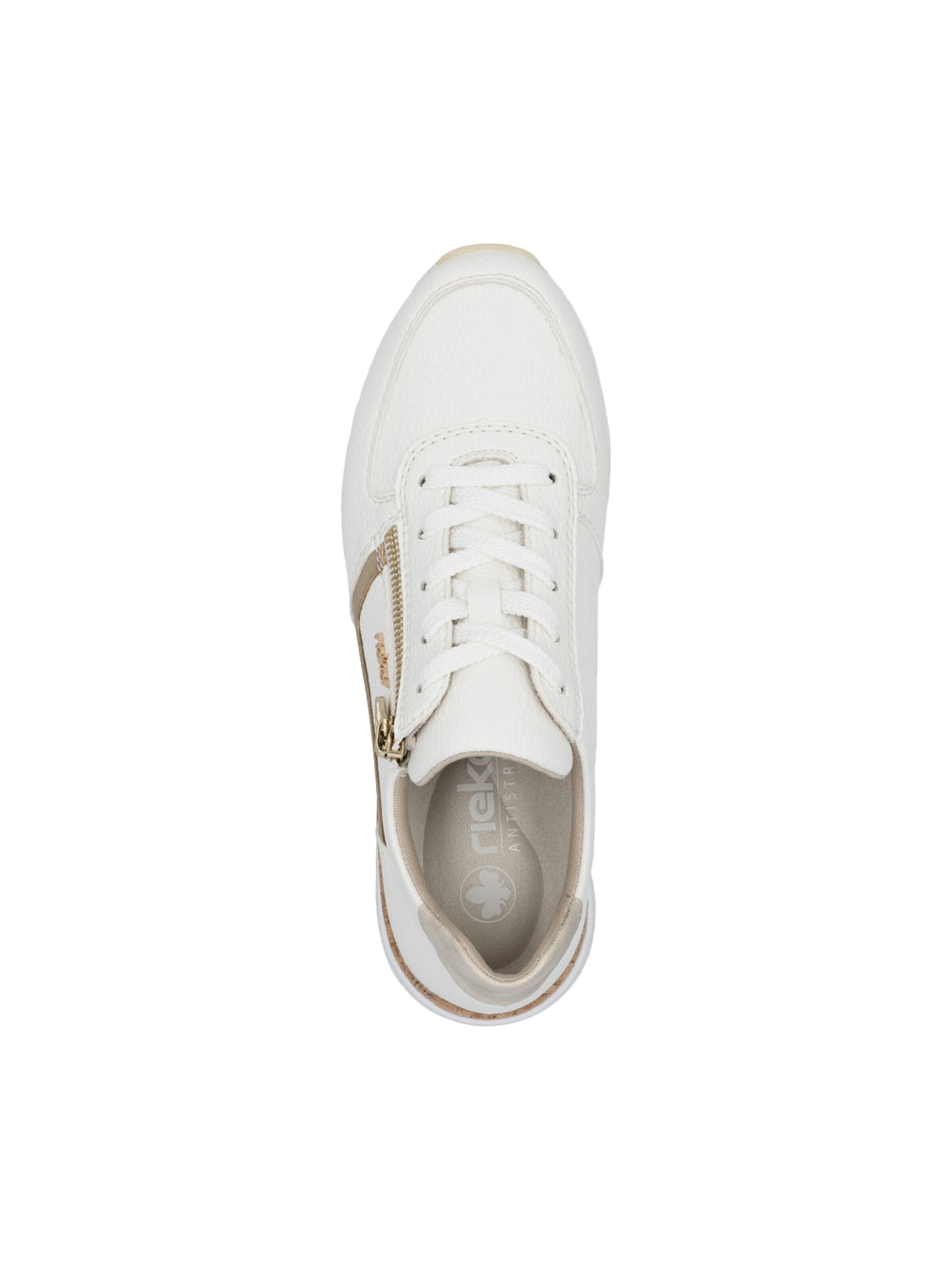 Scarpa stringata sportiva di Rieker in bianco