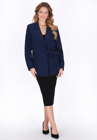 Blazer 'Festive' faina en bleu