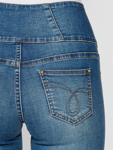KOROSHI Skinny Jeans in Blau