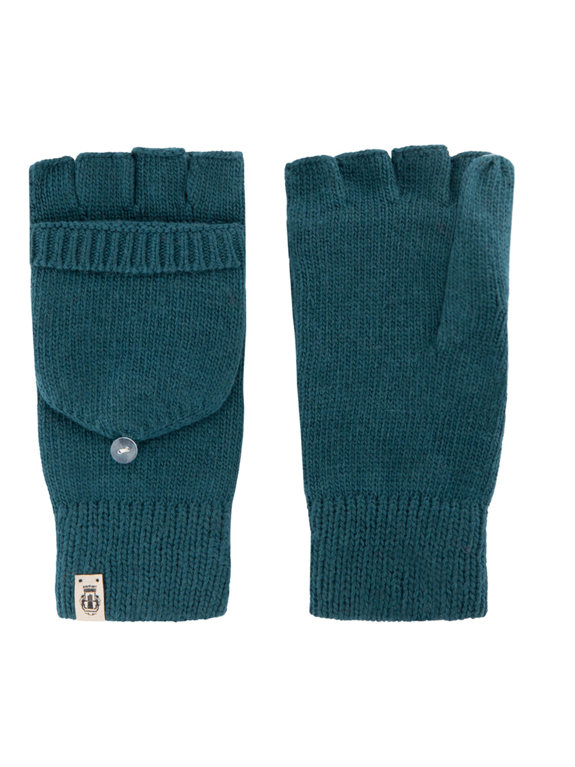 Roeckl Vingerhandschoenen ' Essentials ' in Groen: voorkant