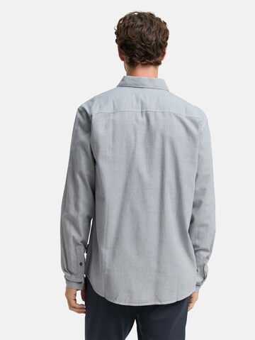 TOM TAILOR Regular fit Button Up Shirt in Blue