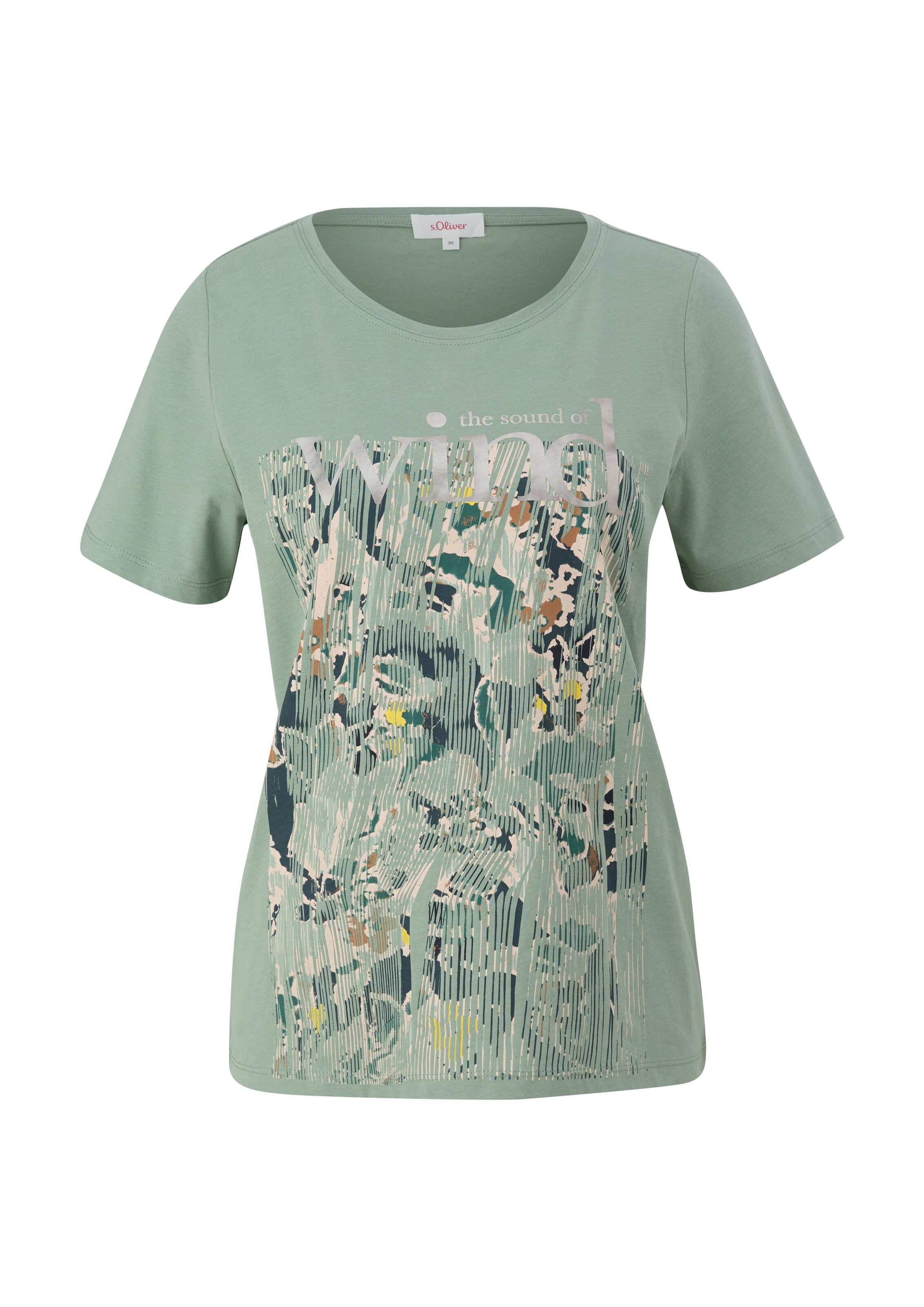 s.Oliver Shirt in Green: front
