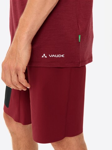 VAUDE Performance shirt 'Tekoa' in Red