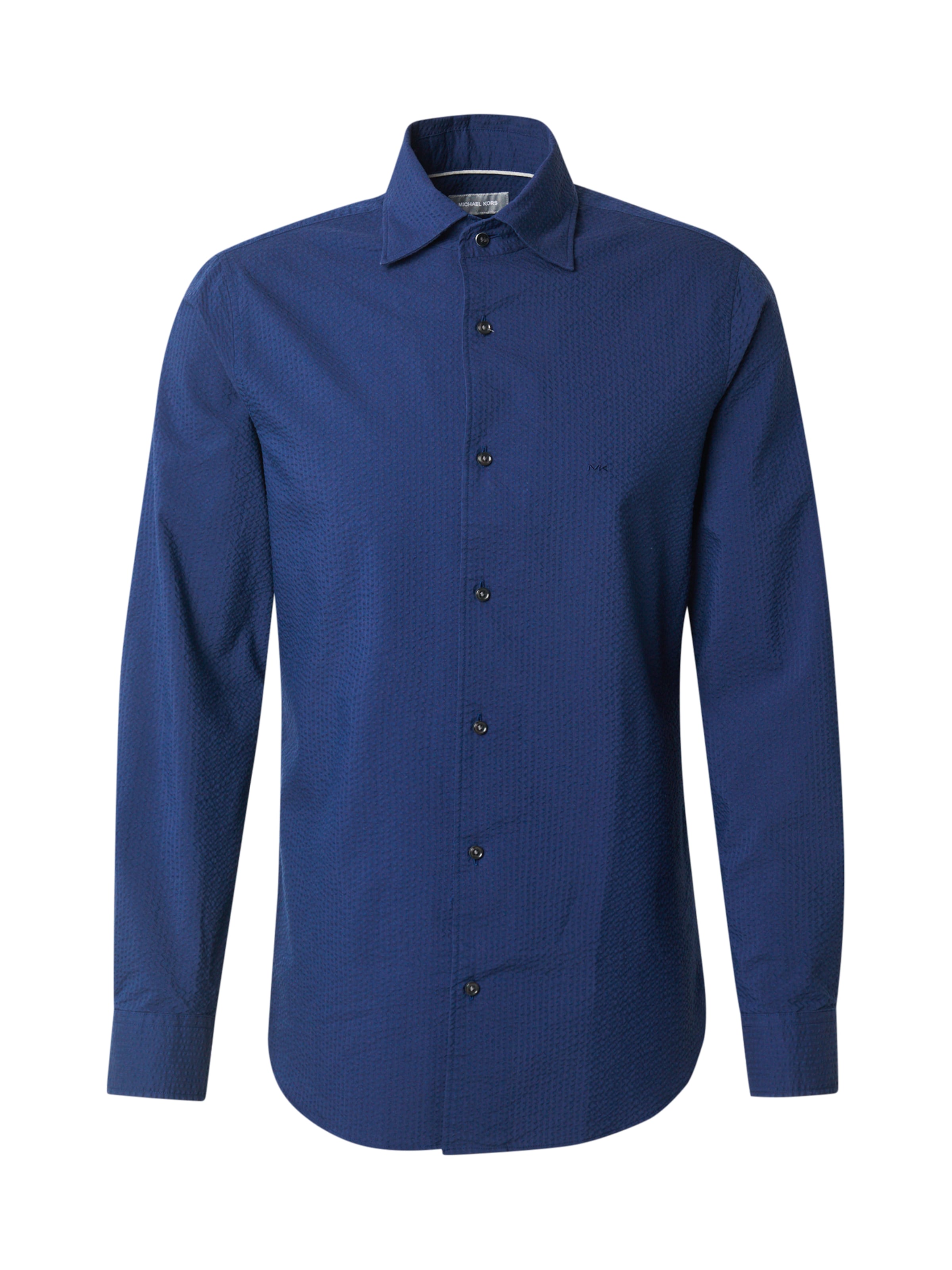Michael Kors Button Up Shirt in Blue: front