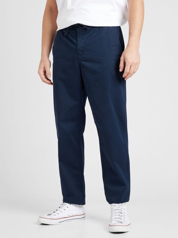 TIMBERLAND Regular Broek in Blauw: voorkant