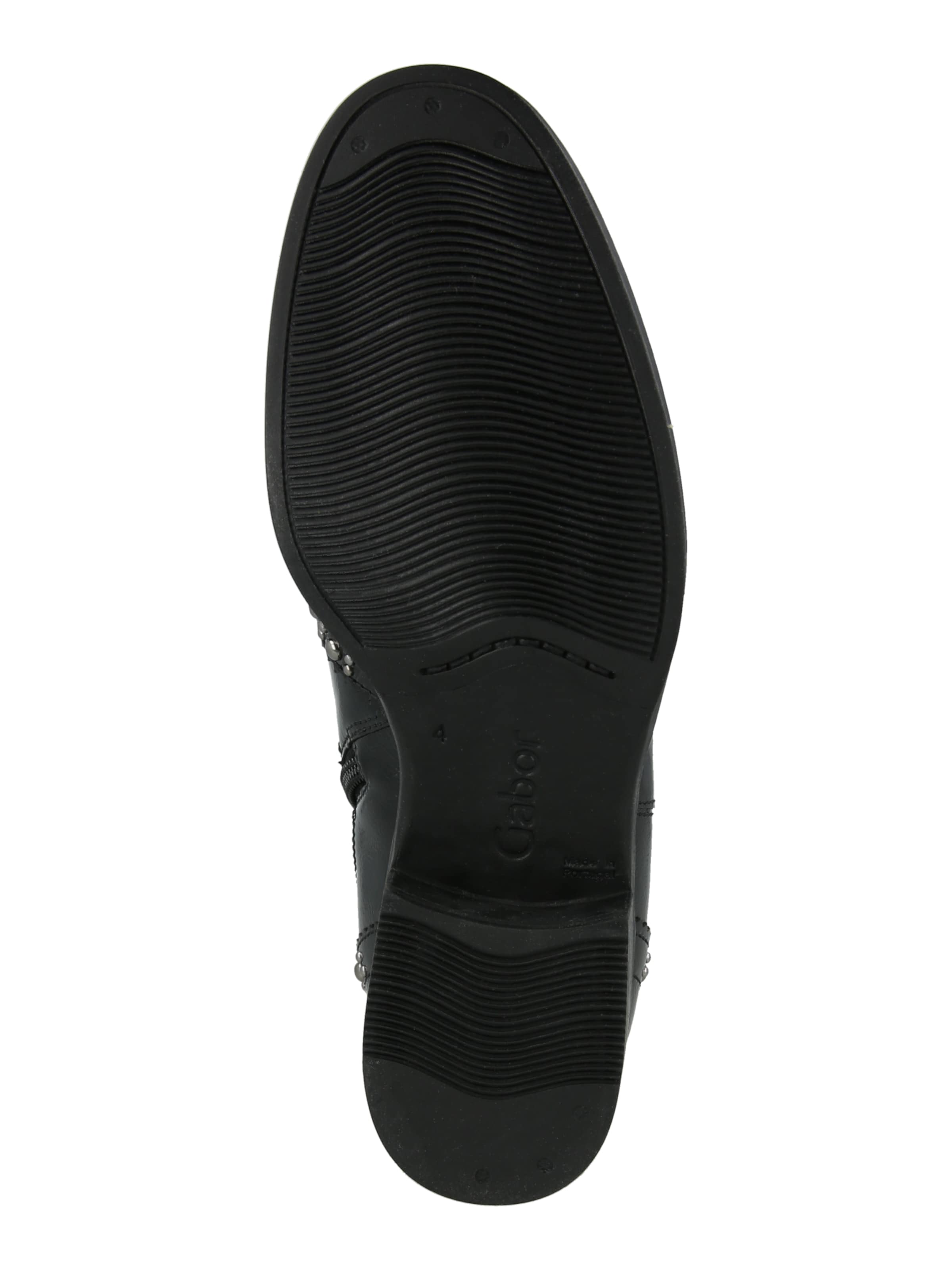 GABOR Členkové čižmy - Čierna: spodná strana