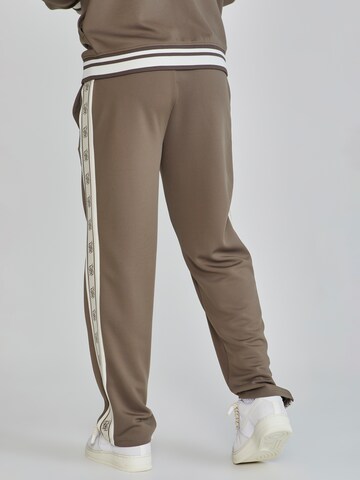 Loosefit Pantalon SikSilk en marron