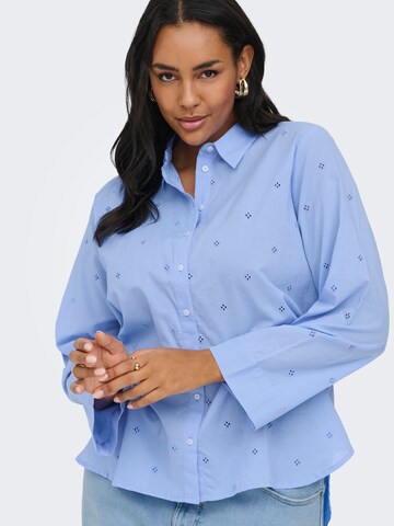 Chemisier 'CARNew' ONLY Carmakoma en bleu