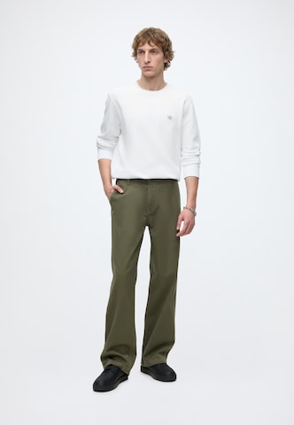 Regular Pantalon chino Calvin Klein Jeans en vert