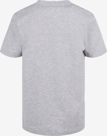 T-Shirt 'Schlittenfahren' F4NT4STIC en gris