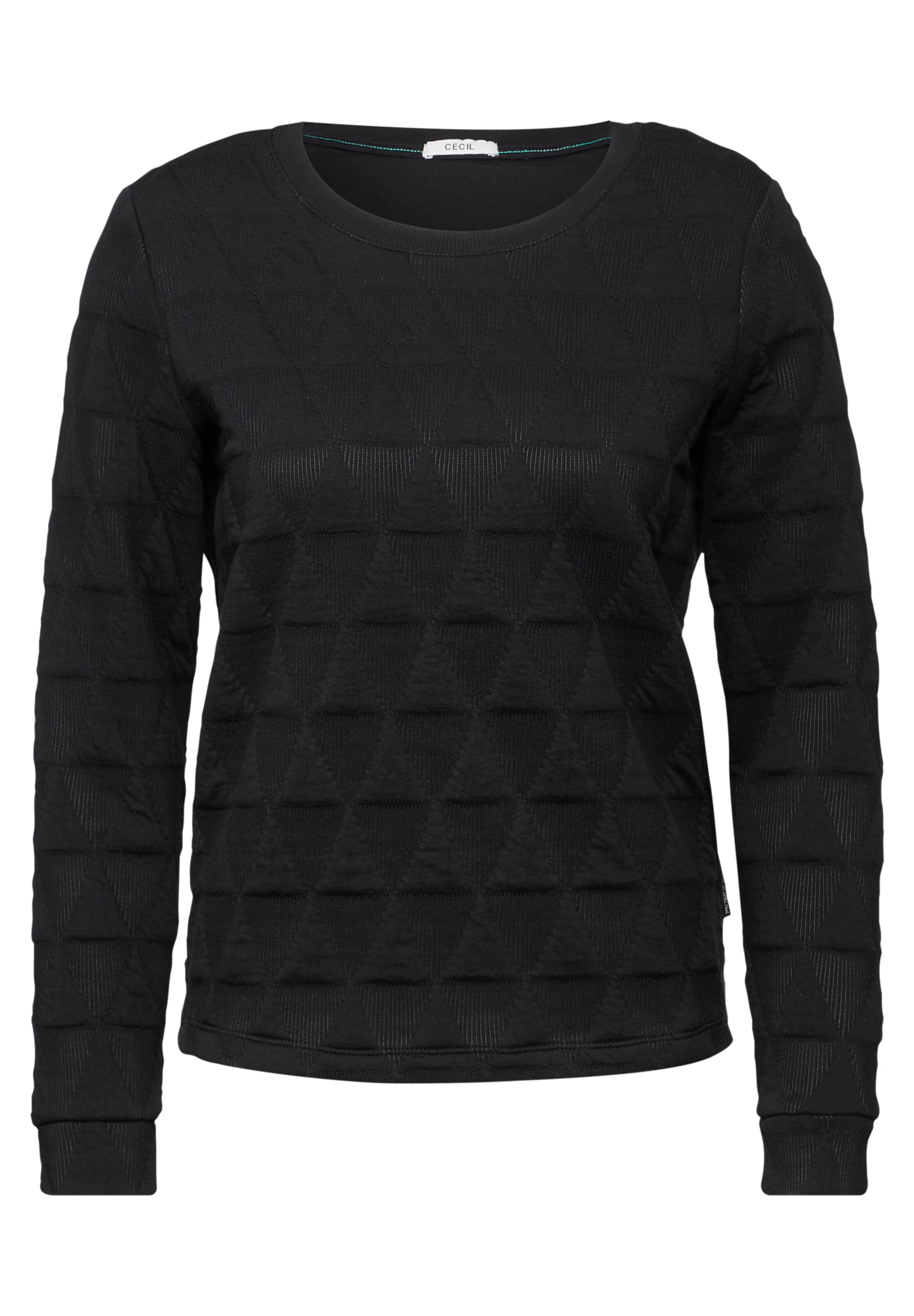 CECIL Shirt in Schwarz: Vorderseite