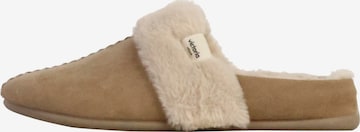 Mule victoria en beige : devant