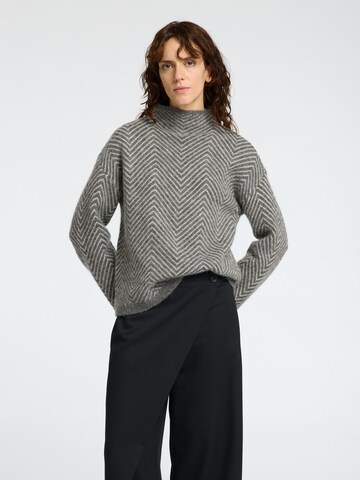 SELECTED - Jersey en gris: frente