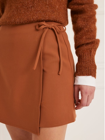 Guido Maria Kretschmer Women Skirt 'Jannia' in Brown