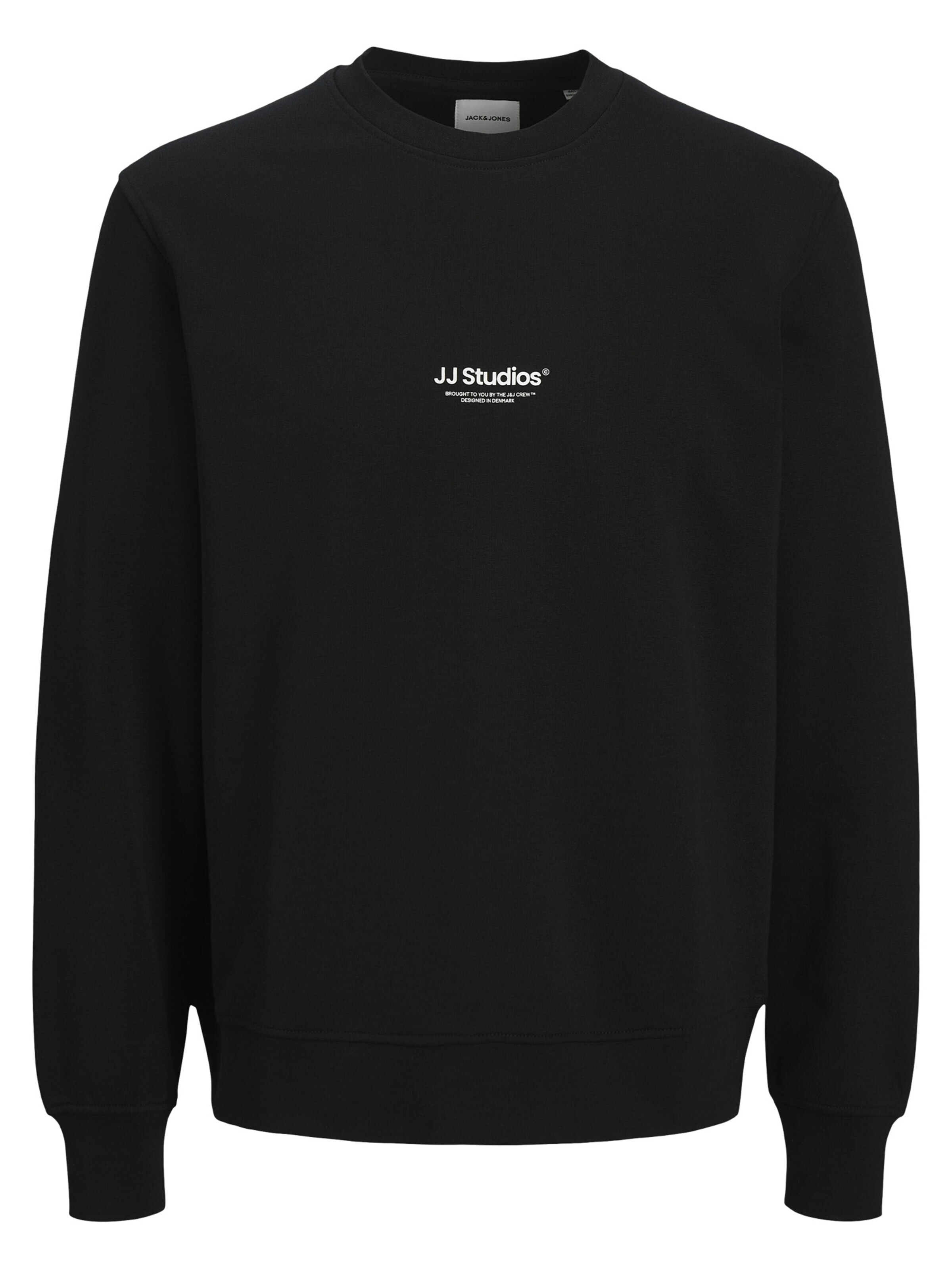 JACK & JONES Свитшот 'JJESoho' в Черный: спереди