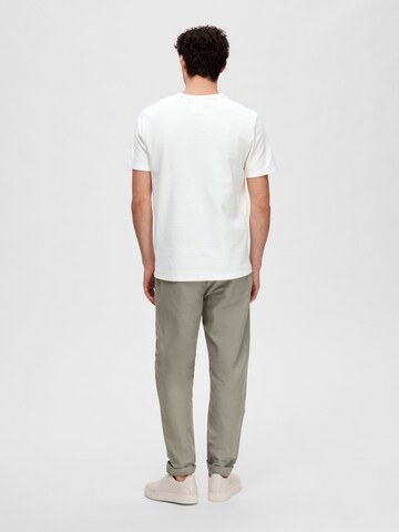 T-Shirt SELECTED en blanc