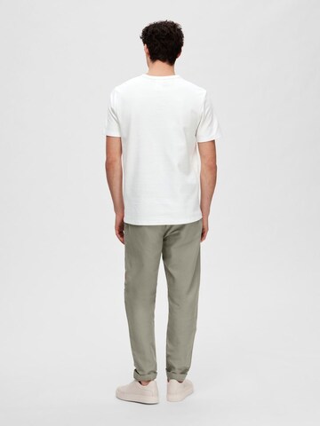 SELECTED HOMME T-shirt i vit