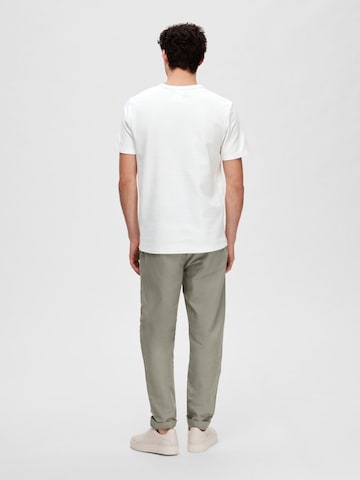 SELECTED HOMME T-Shirt in Weiß