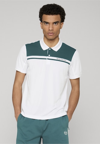 Sergio Tacchini Shirt 'Riflesso' in Wit: voorkant
