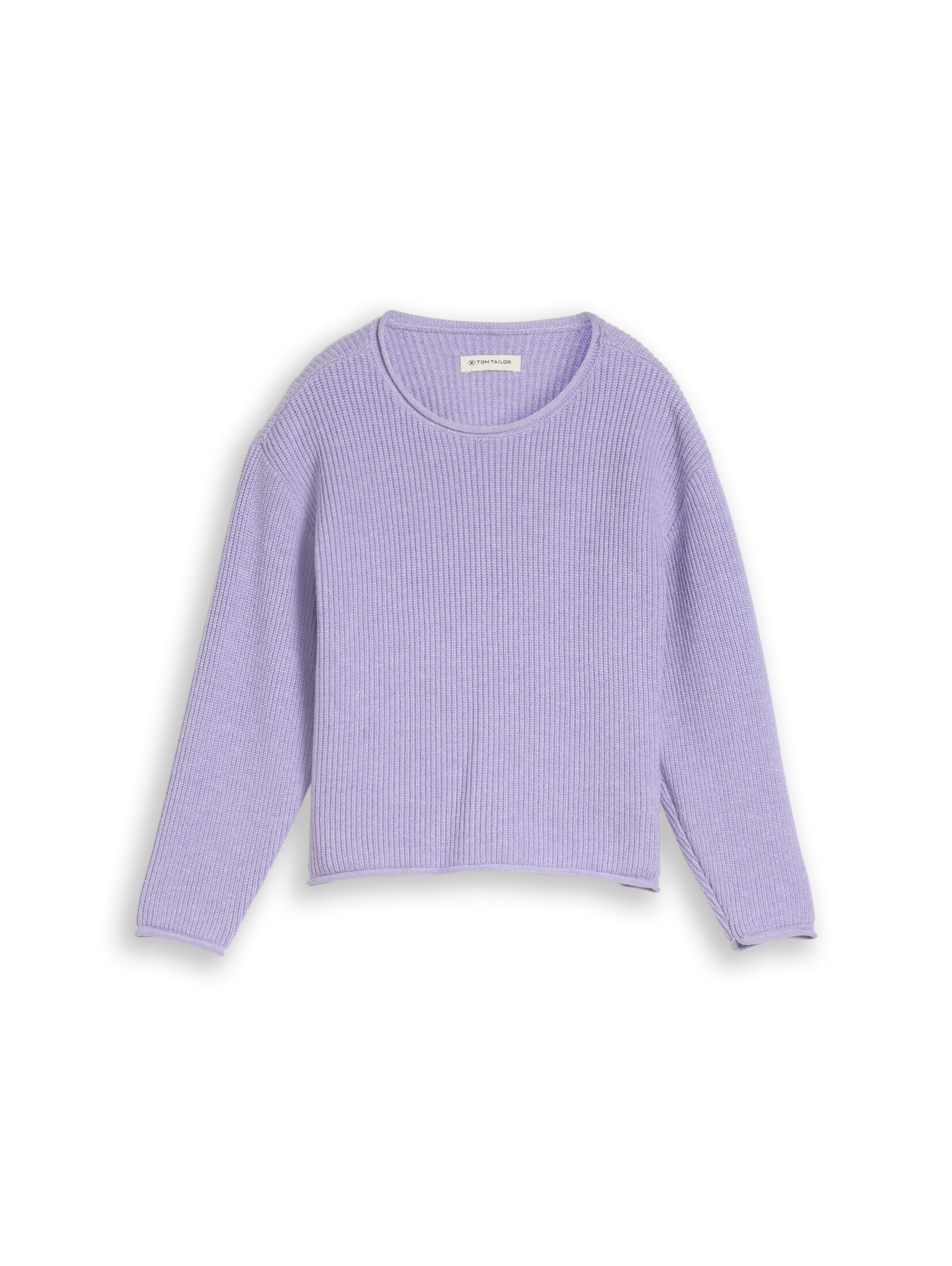 TOM TAILOR Sweater in Purple: front