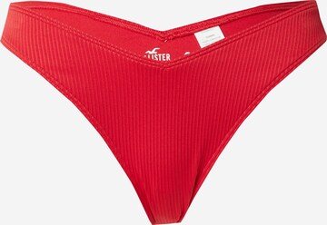 HOLLISTER - Cueca em vermelho: frente