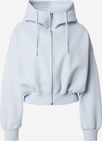 Hanorac de la About You x Laura Wontorra pe albastru: față
