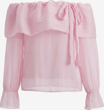 faina Bluse in Pink: Vorderseite
