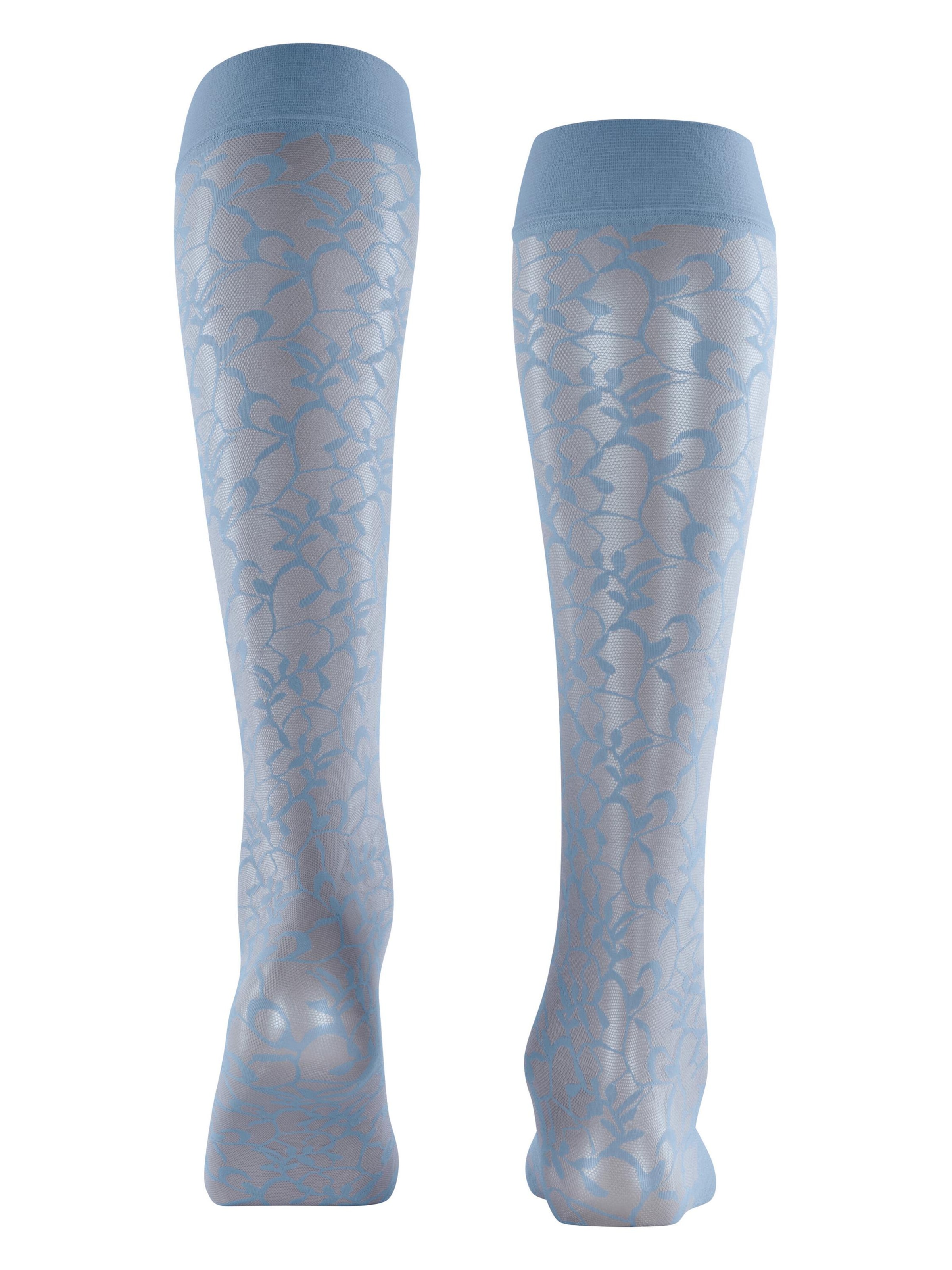 FALKE Overknee Strümpfe 'Soft Spell'‌‌‌‌‌‌‌‌‌‌ in Blau