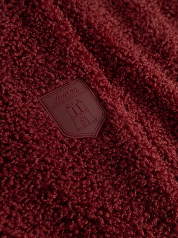Derbe Fleece Jacket 'Kuschelby' in Red