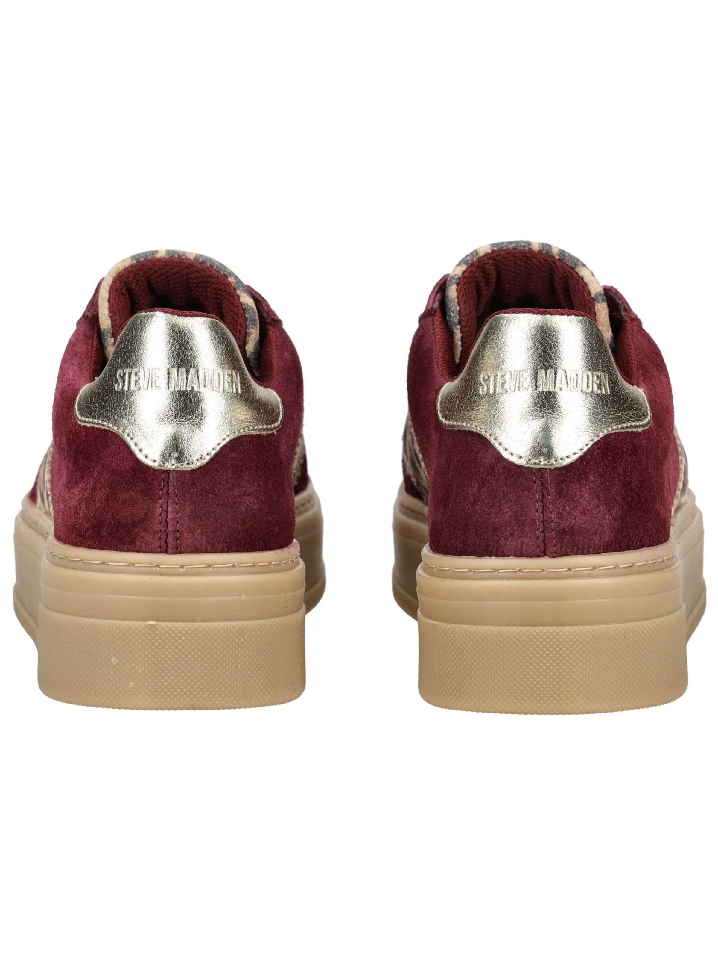 Baskets basses STEVE MADDEN en rouge