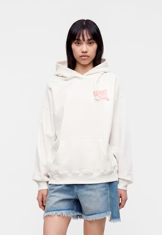 HOLLISTER Tréning póló - fehér: elől