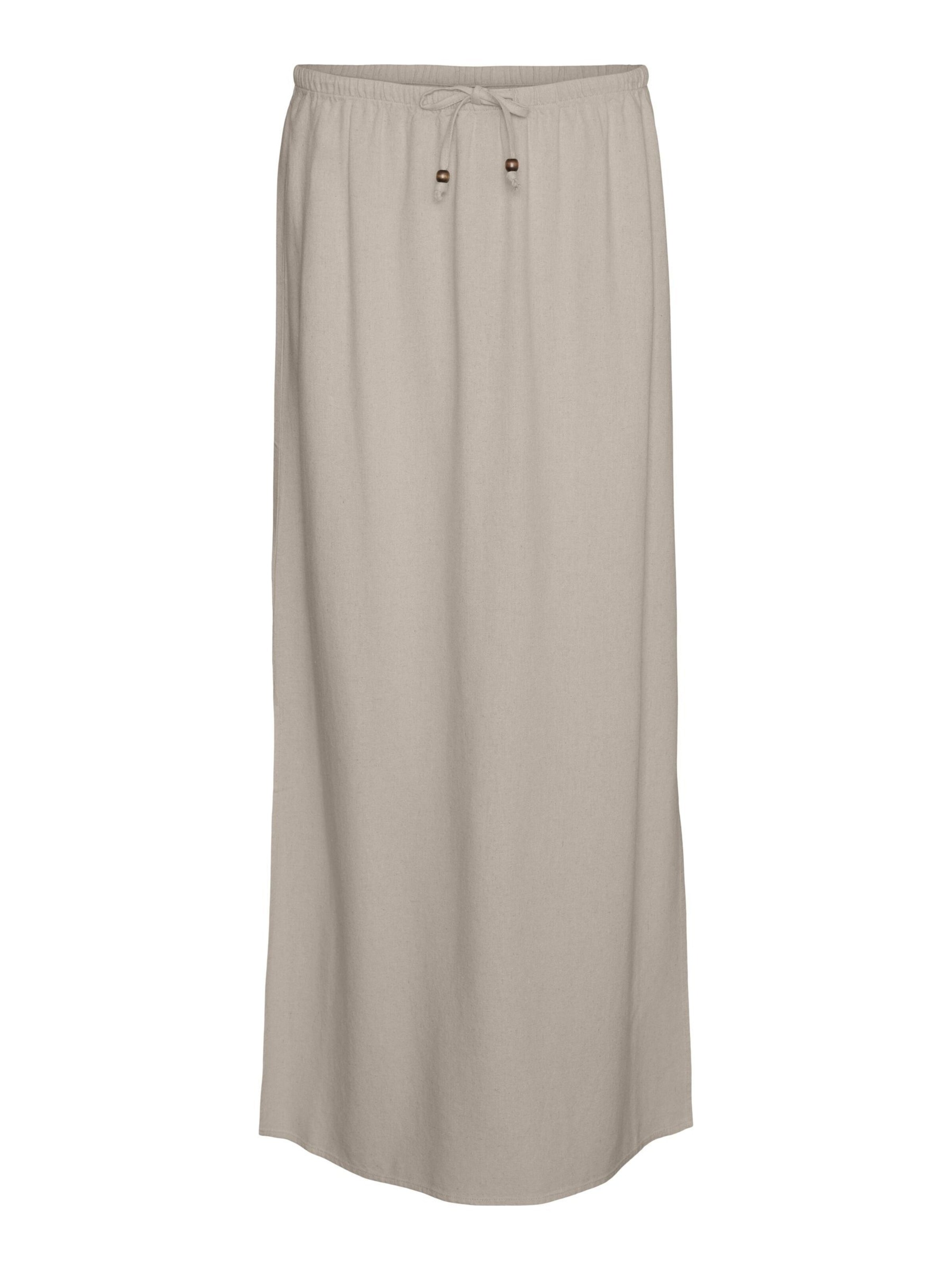 VERO MODA Nederdel 'MYMILO' i beige: forside