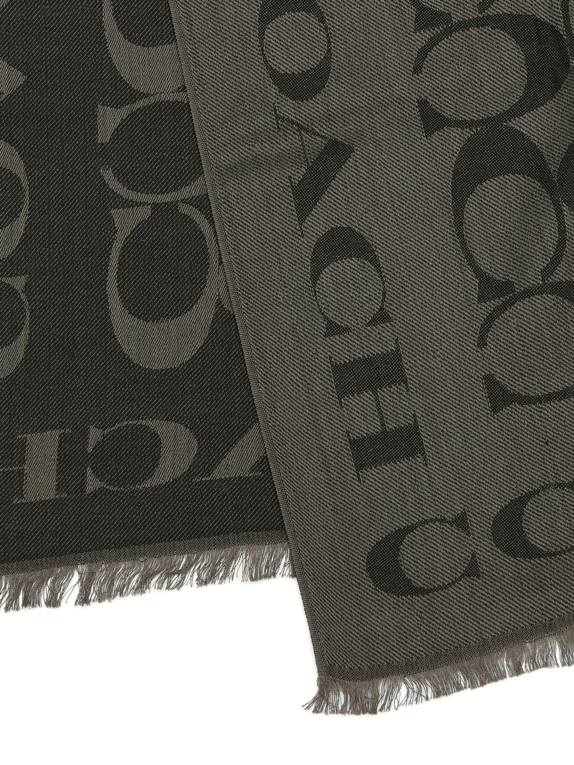 COACH Шарф 'Signature C-Stola' в Черный