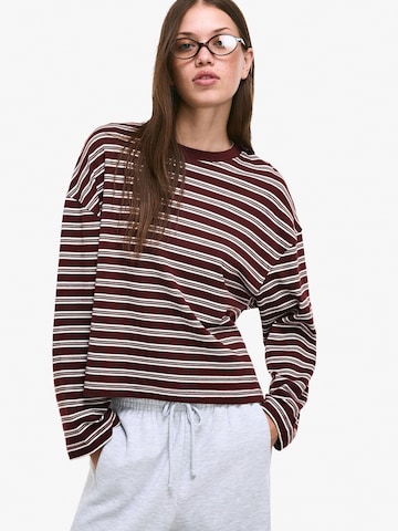 Bershka Póló - piros: elől