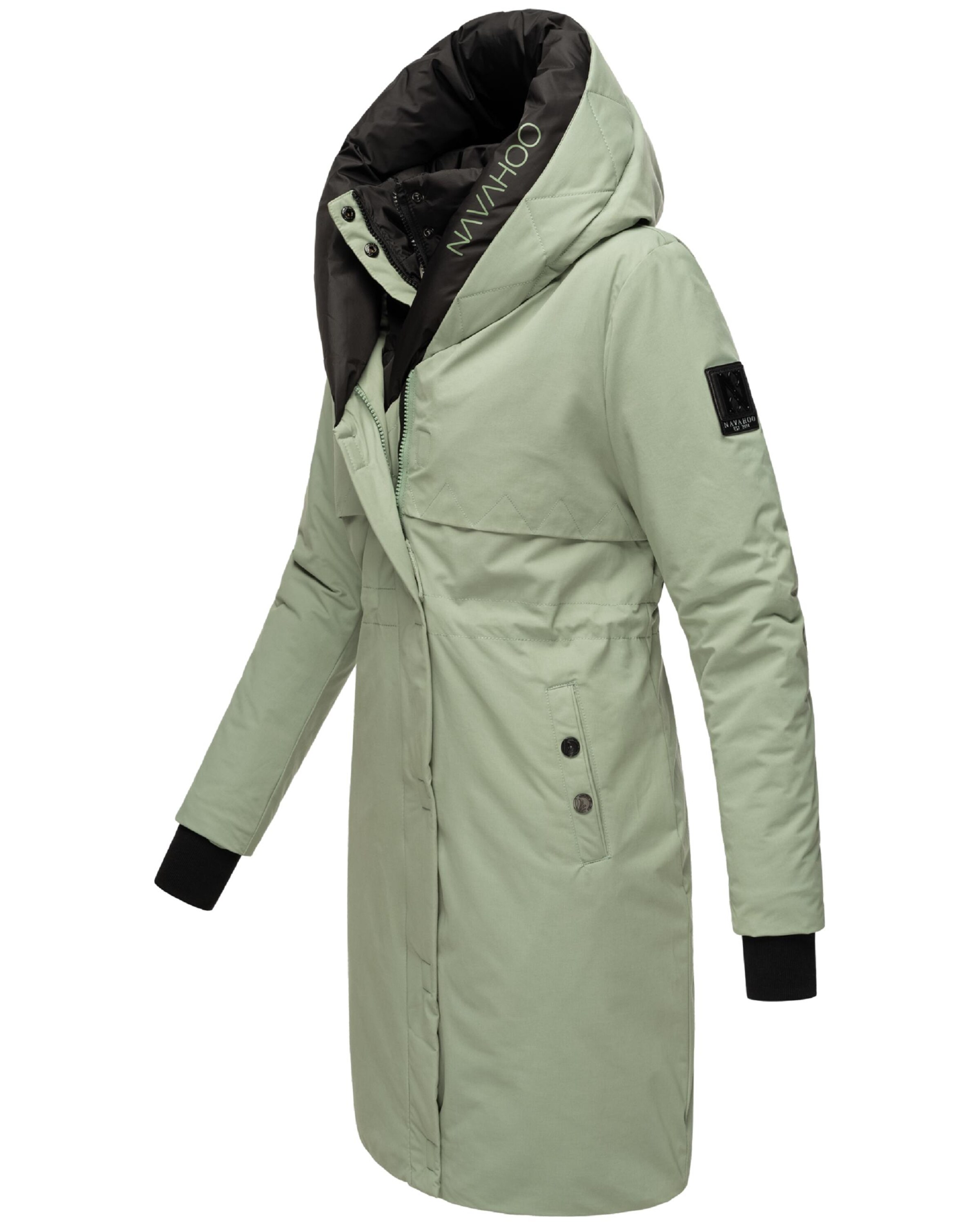 NAVAHOO Mantel 'Snowelf' in Grün
