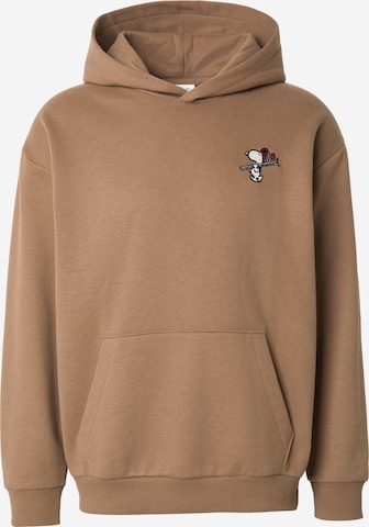 Sweat-shirt s.Oliver en marron : devant