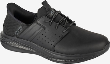 SKECHERS Sneakers laag 'Skechers Slip-Ins: Slade - Zachary' in Zwart: voorkant