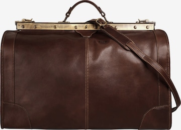 piké - Bolsa de viaje 'LOMBARDIA GRANDE' en marrón: frente