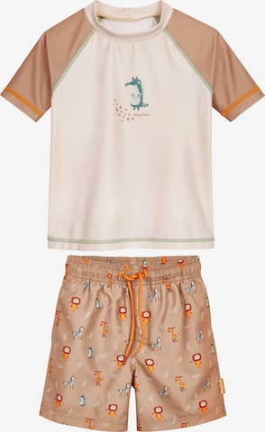 PLAYSHOES UV-suoja 'Wildtiere' värissä ruskea: etupuoli