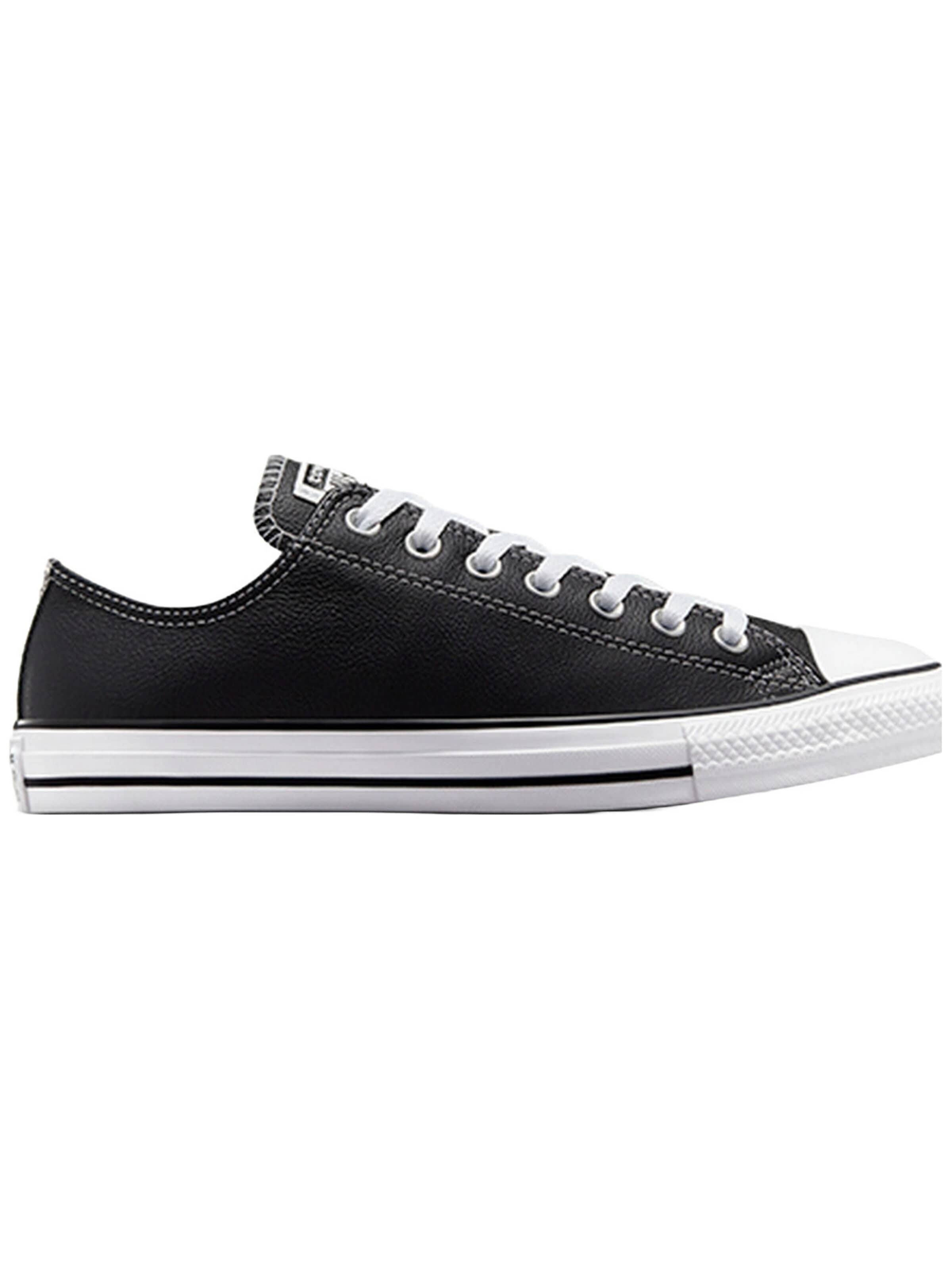 CONVERSE Sneakers 'Converse Chuck Taylor Ox Leather' in Black: front