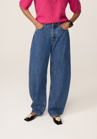 Fabienne Chapot Vat Jeans 'Betty' in Blauw: voorkant
