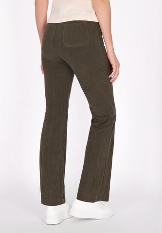 Usha - Acampanado Pantalón en verde