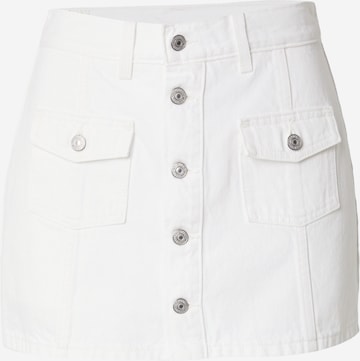 Jupe 'Button Front Skort' LEVI'S ® en blanc : devant