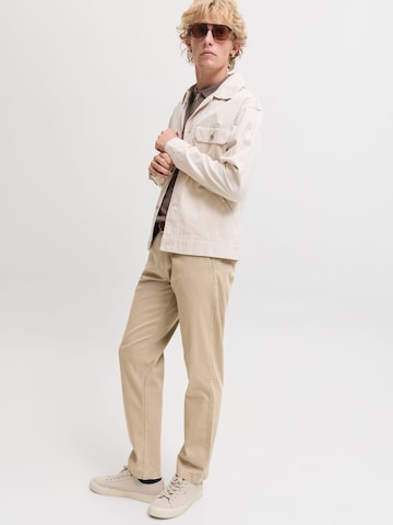 JACK & JONES Ohlapna forma Chino hlače 'JPSTKANE JJDAVE' | bež barva