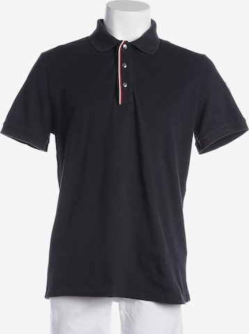 MONCLER Poloshirt M in Blau: Vorderseite